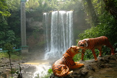 Tiger Cave waterfall